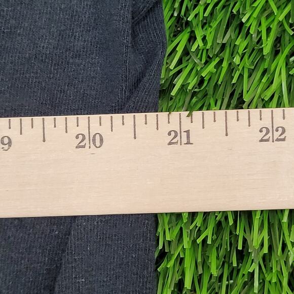 Flaming Skull Shirt Medium 21x27 Black - Picture 4 of 11